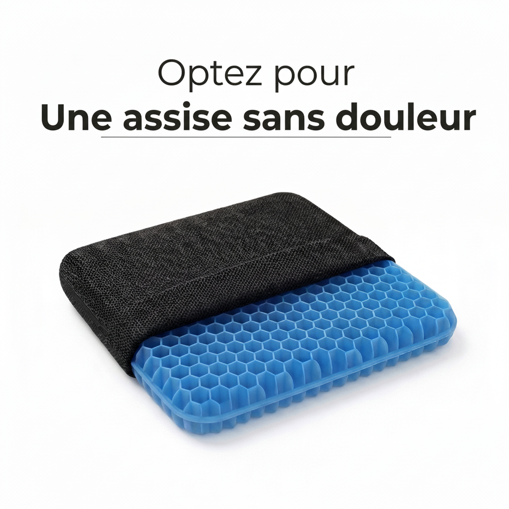 GELÉA — Le Coussin Ergonomique Haute Densité